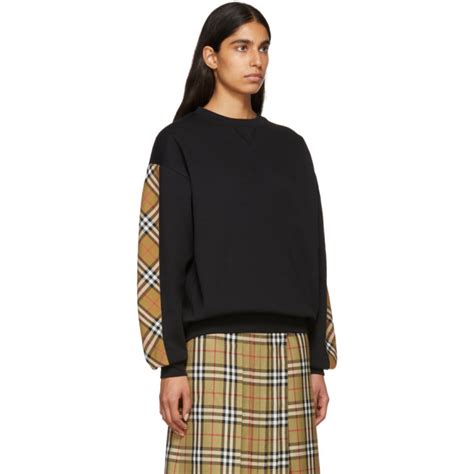 Burberry: Black Bronx Sweatshirt 